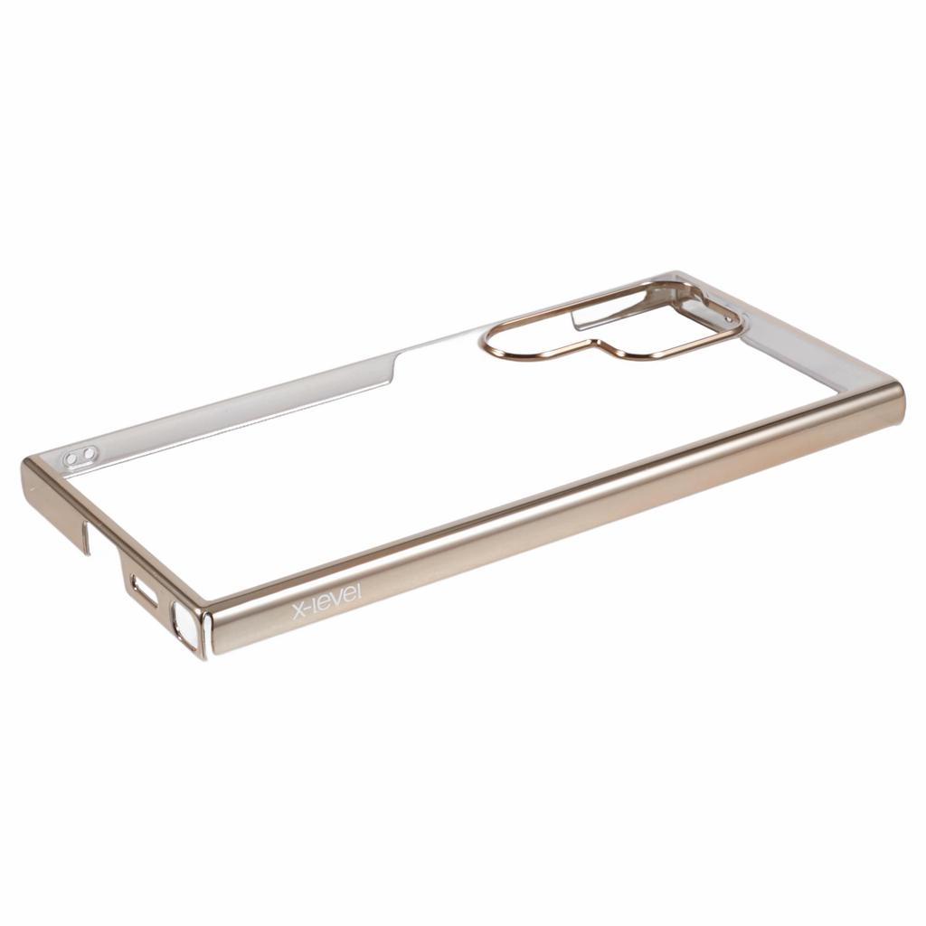 Etui X-LEVEL Hard PC do Samsung Galaxy S24 Ultra Shell Galwanizacja Ramka Ochronna
