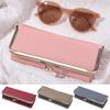 Genuine Leather Glasses Boxes Holder Automatic Closing Eyebrow Pencil Case  Eyeglasses