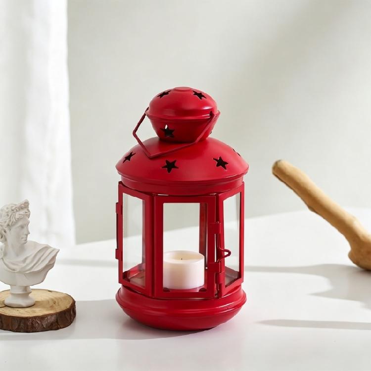 Metal Candle Stick Holders Hanging Lantern Hollow Tealight Candle Holders Decorative Candle Lantern for Centerpieces
