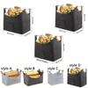 Extra Large Felt Firewood Basket Collapsible Heavy Duty Firewood Storage Bin with Handles Large Capacity Logging Tote Bag