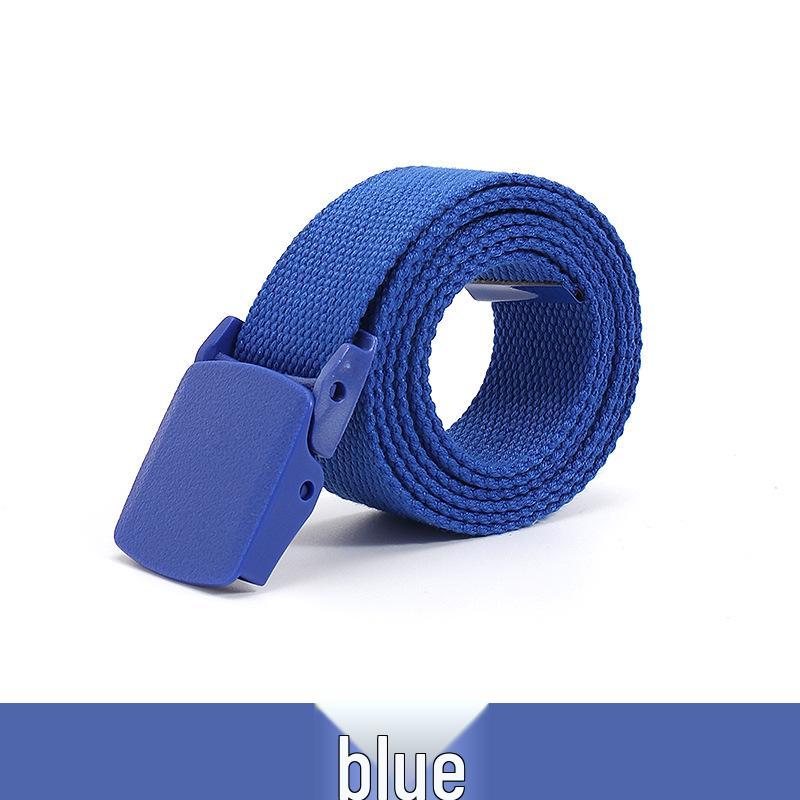 20-Farben Unisex Canvas Gürtel: Langlebiges Webdesign für Studenten und Outdoor-Aktivitäten