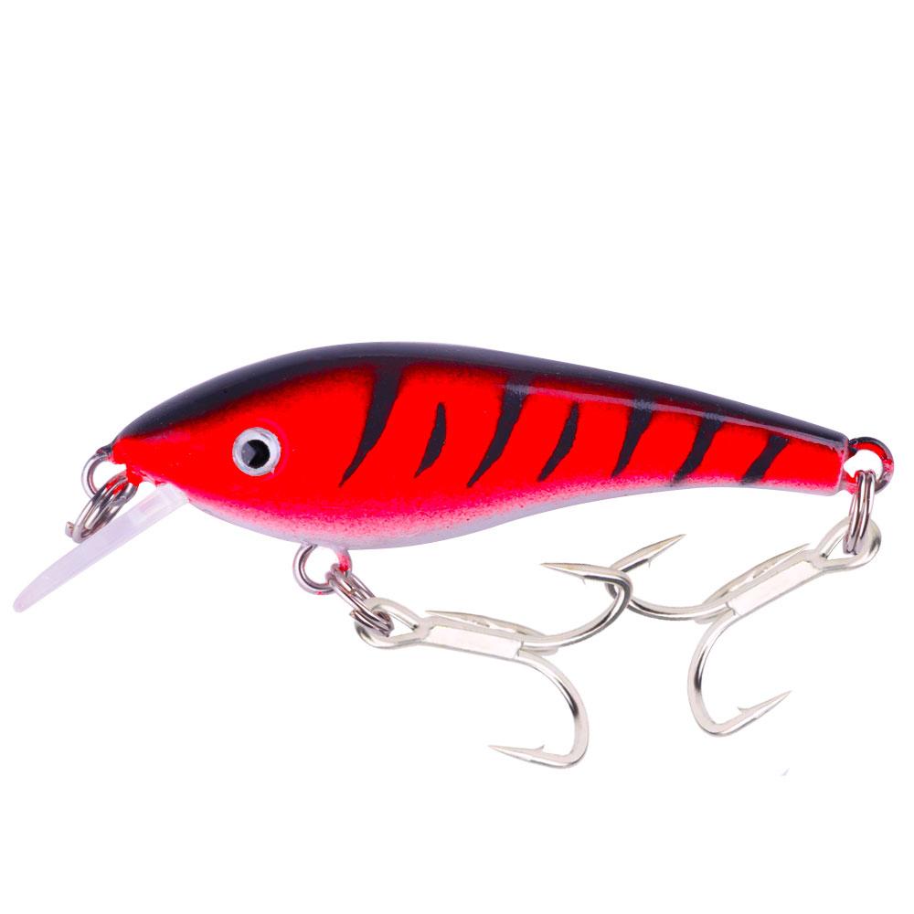 Swim Fish Fishing Lure 6.2cm 4.5g Artificial Hard Crank Bait Topwater Wobbler Japan Mini Fishing Crankbait Lure