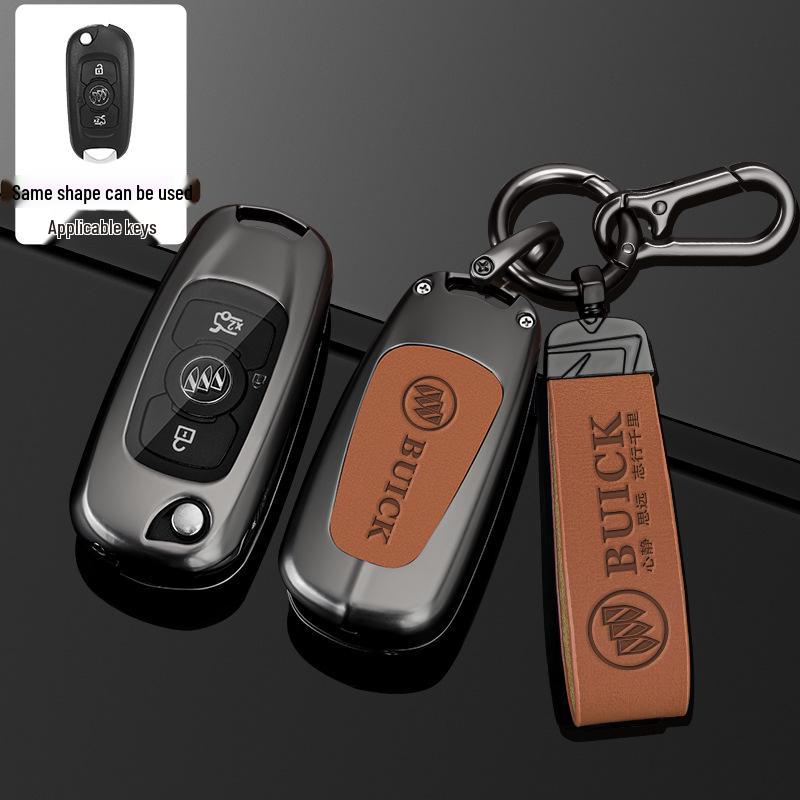 Buick Verano Manual Transmission Key Case for 2018/19 Models - Folding Shell Protective Cover