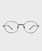Ilsamsaemem Oval Round Titanium Black
