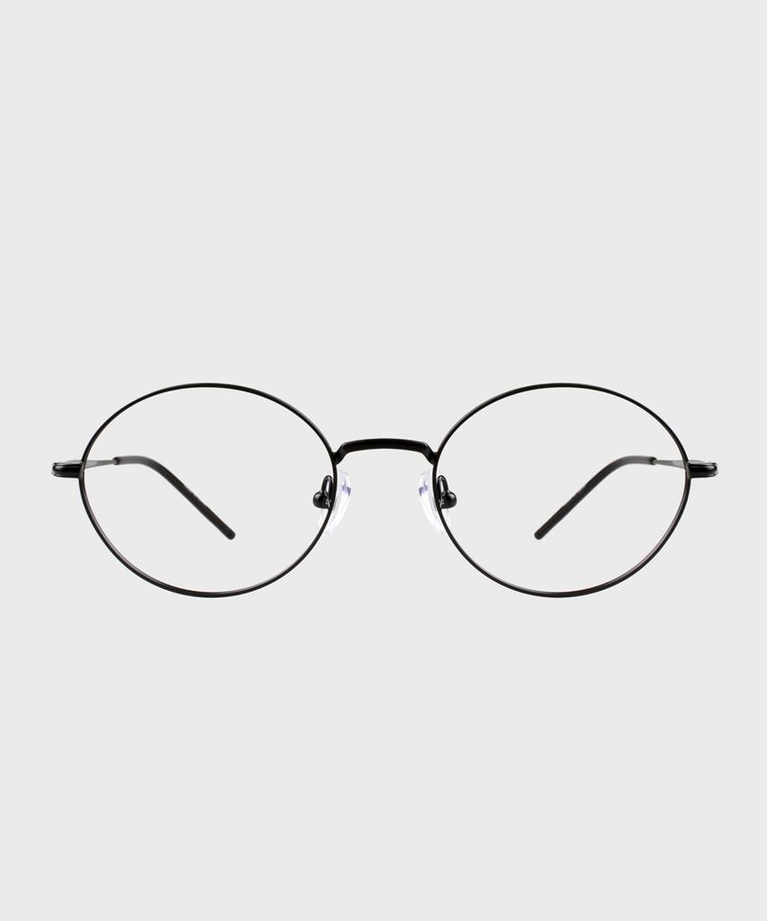 Ilsamsaemem Oval Round Titanium Black