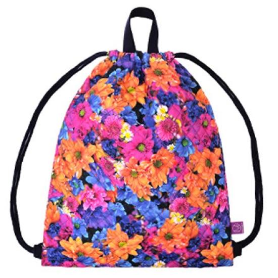 

COLORFUL CANDY STYLE Knapsack for Elementary School Stylish Quilted Design with Daisy and Margaret N0454400 Girls, Students, Handles, Design,