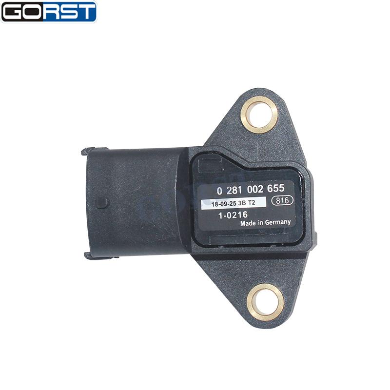 Air intake Manifold Absolute Boost Pressure MAP Sensor 0281002655 For Man Lion S TGA TGL TGX TGS TGM Diesel 1697325 51274210216