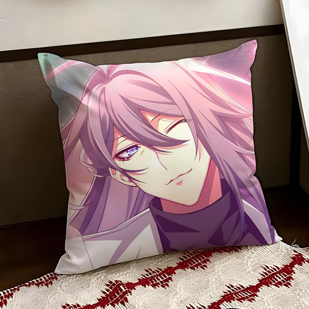 HHypnosis Mic cartoon Cushion Cover Reversible Soft Durable Pillow Cover Home  Car MultiScene Use for Daily Comfort