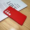 Galaxy S25 EDGE Liquid Silicone Phone Case for Samsung S24 Solid Color Silicone S23 Soft Case