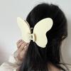 9 Farben Haarspange Übergroßer Schmetterling Einfarbig Haarspangen Frauen Kreative Haarspangen Pferdeschwanz Hai-Klammern Haarschmuck