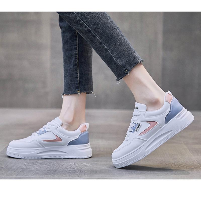 Новые женские кроссовки для бега на платформе — фото 5