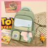 School Bag New Summer Dopamine Sweet Soft Girl Backpack Japanese Style Backpack Academy Style High Appearance Backpack for Middle School Students