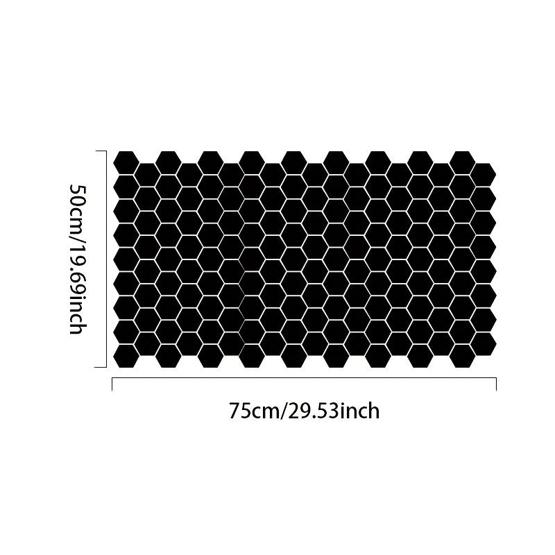 Universal Car Window Tint Decoration Self-Adhesive Hexagonal Honeycomb Vinyl Stickers Truck Side Window Honeycomb Stickers