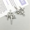Elegant Four Pointed Star Pendant DIY Jewelry Accessories Chic Jewelry Pendants
