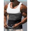 Color Block Striped 3D Print Tank Tops Summer Men's Fashion Streetwear
