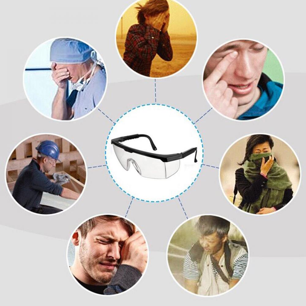 Paint Sport Protect Eye Lab UV Curing Goggles Adjustable Safety Protection Glasses