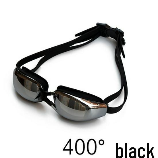 

Очки для плавания Xinhang с защитой от запотевания и для близорукости, с гальваническими линзами высокой четкости и силиконовым ремешком