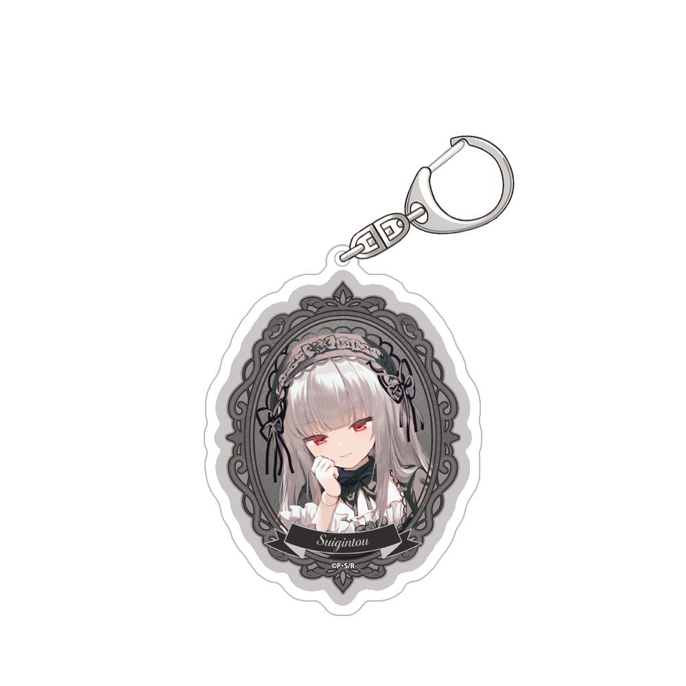 

Rozen Maiden Sui gin tou kanaria Souseiseki Sui sei seki Shinku Hinaichigo Kirakishou Official Acrylic Keychain Bag pendant Gift 6 cm