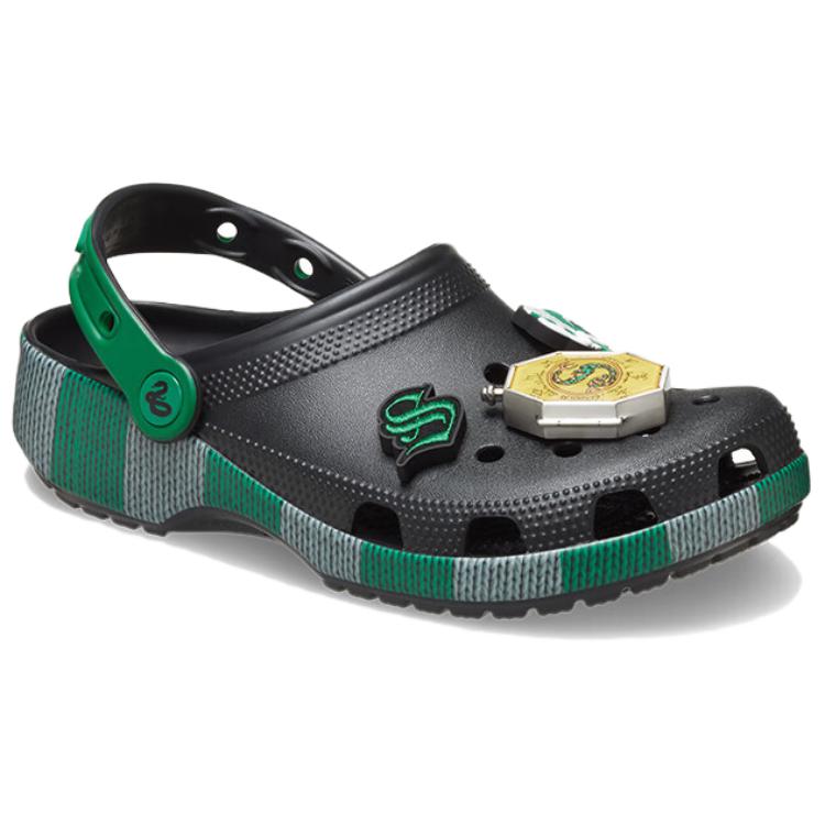 Crocs Classic Clog Harry Potter Slytherin Black/Green/White Unisex 210527-90H