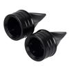 NEW-Black Front Axle Cap Nut Cover For  Street Glide Road King Low Rider