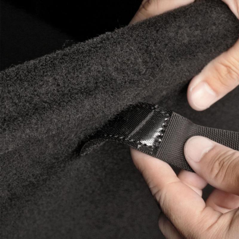 nwjcg2 Rear Trunk Rope DrawString for Tesla Model Y Open Tail Box Cover Handle Pull Strap Tidying Organizer Car Accessories Mat Gadgets