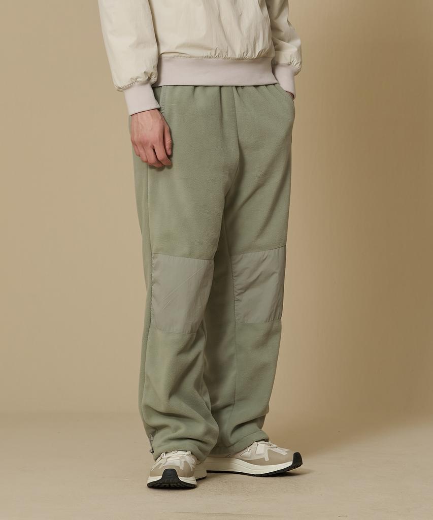 BBC EARTH Reversible Parachute Warm-Up Pants_Olive