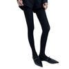 Sparkling Tights for Women Winter Fall Shimmering Ribbed Striped Pantyhose Glittering Solid Color Leggings Stockings