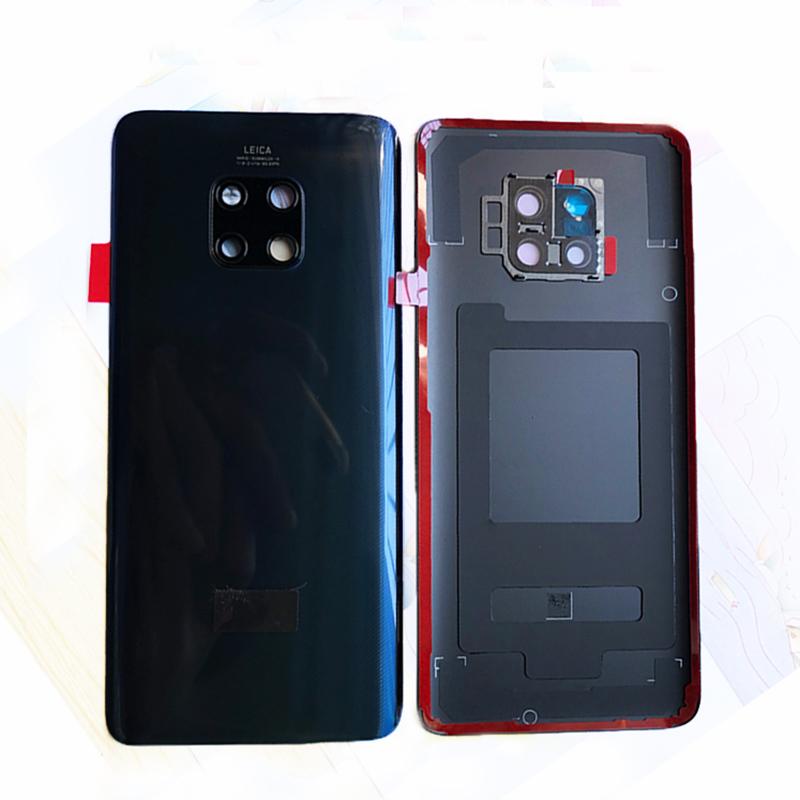 Rear Back Housing Door For Huawei Mate 20 Pro Glass Battery Cover For Mate20 Pro Back Cover Housing Replacement Parts