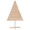 Vidaxl Drewniana Choinka Do Udekorowania, 150 Cm, Lite Drewno Sosnowe