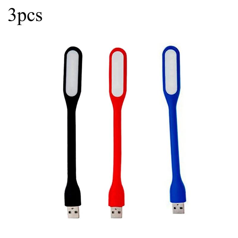 1-6pcs Portable USB 5V LED Reading Lamp Mini Book Light with USB For Power Bank/computer Led Lamp Protect Eyesight LED Laptop