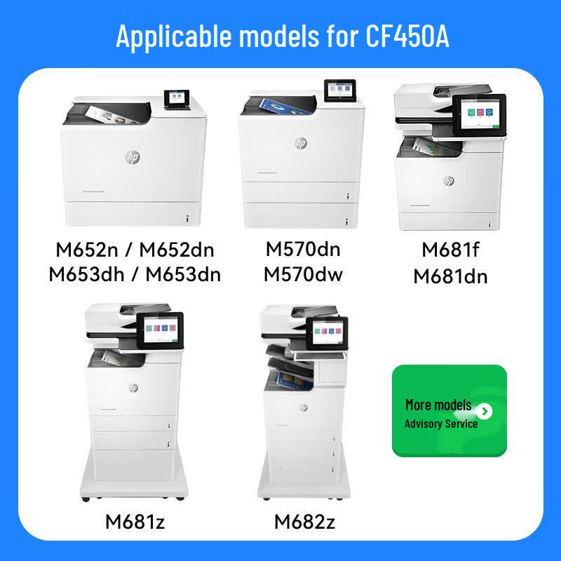 Compatible CF450A / CF451A Series Toner Cartridge for HP LaserJet