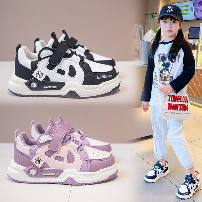 

Spring New Fashion All-match Children s Outdoor Leisure Wear-resistant Soft Bottom Shoes 37 чорний