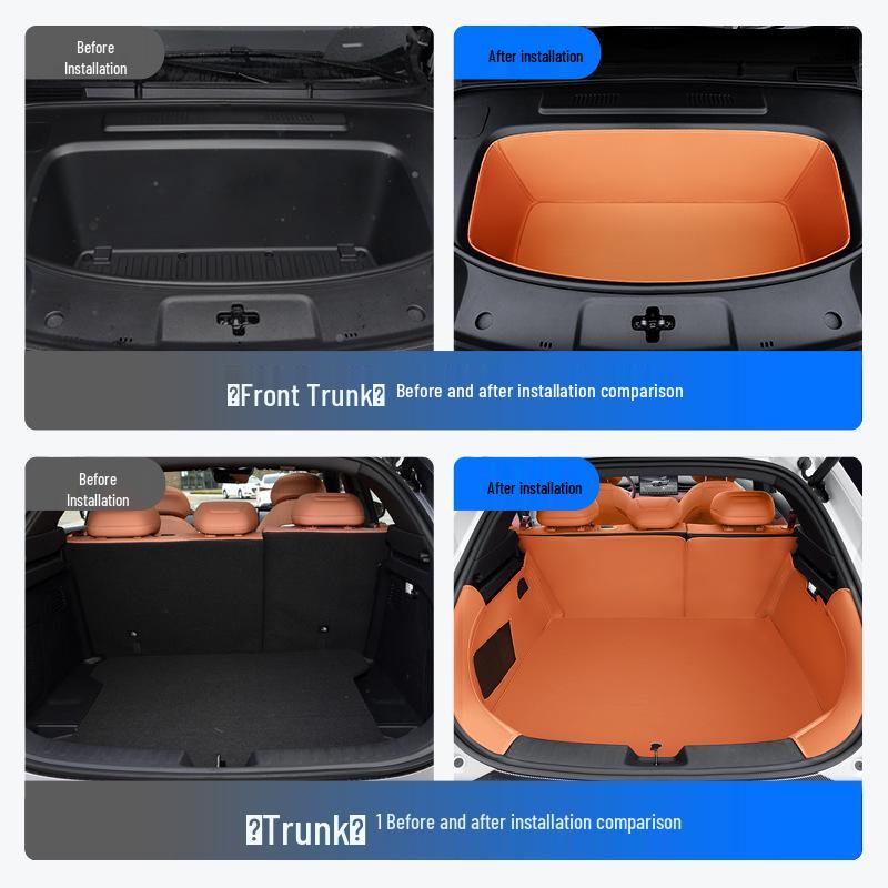 Tiefblau S05 Kofferraummatte & Aufbewahrungsbox für Auto-Innenraum-Modifikation
