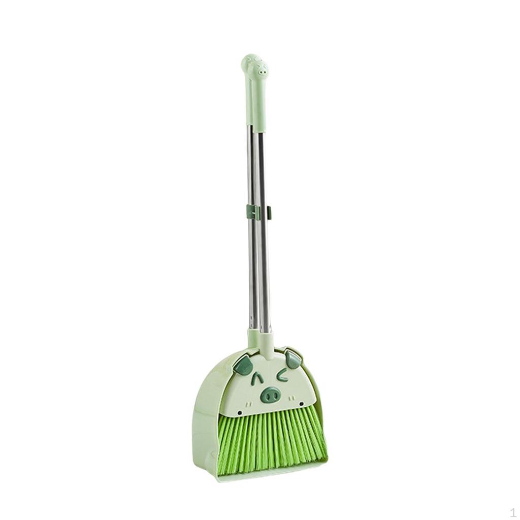 Children's Broom Dustpan Set, Cleaning Funny Little Household Helper
