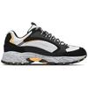 Skechers Stamina Series Trendy Thick Sole Patchwork Shock Absorbing Durable Low Top Dad Shoes Men Sneaker Black 51286-BKGY