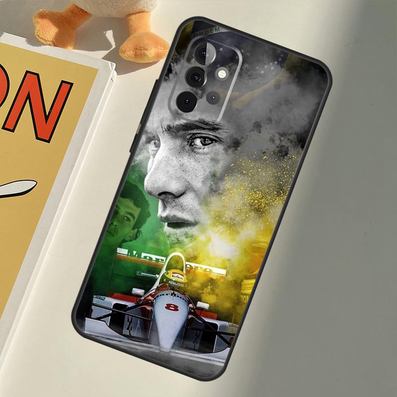 Ayrton Senna F1 Case For Samsung Galaxy A14 A24 A34 A54 A12 A22 A32 A52 A72 A51 A71 A13 A33 A53 A73 Coque