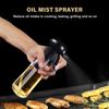 Oil Sprayer Glass Oil Spray Bottle 200ML Mist Sprayer Non Clogging for Olive Oil Water Soy Sauce Cooking Baking