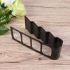 4 Frame Remote Organizer Holder Storage Rack Compact Antislip Stand Black for Dvd Vcr Remote Controls Organizer
