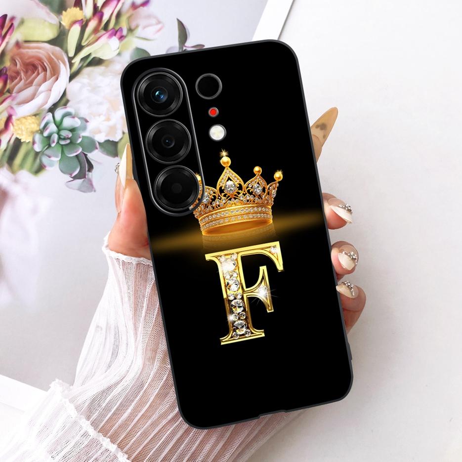 For Tecno Camon 50 4G Case CN5 Luxury Crown Letters Cover Soft TPU Phone Case For Tecno Camon 50 Pro 4G CN5c Camon50 Fundas Bags