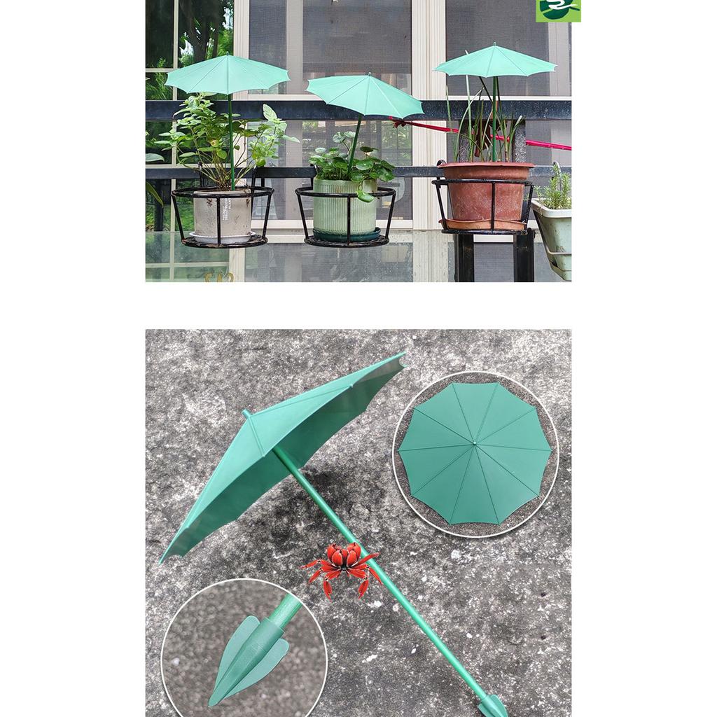 5Pcs Outdoor Plant Umbrella for Outdoor Plant Garden Umbrella Shade for Potted Plant Garden Bed Provide Shade Garden Bed