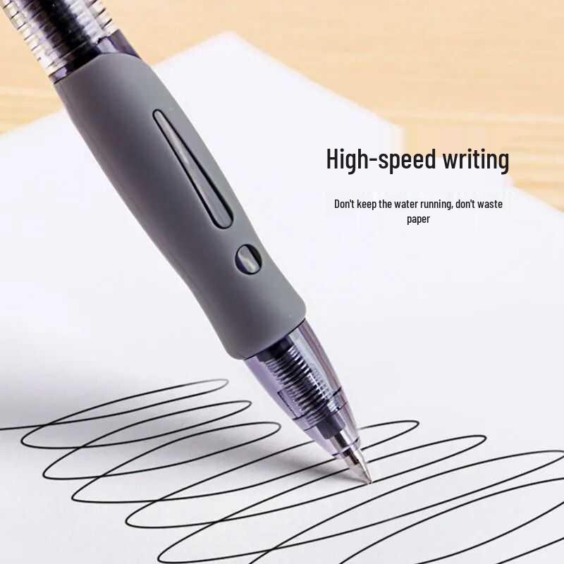 Quick-Dry 0.5mm Gel Pen - Red, Blue, Black - Ideal for Students, Exams, and Signatures