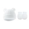 Conjunto de Chapéu e Luvas para Bebê Menina Algodão Gorro para Recém-nascidos Acessórios para Meninas Touca para Bebê Touca para Crianças Pequenas e Bebês Presente para Recém-nascidos