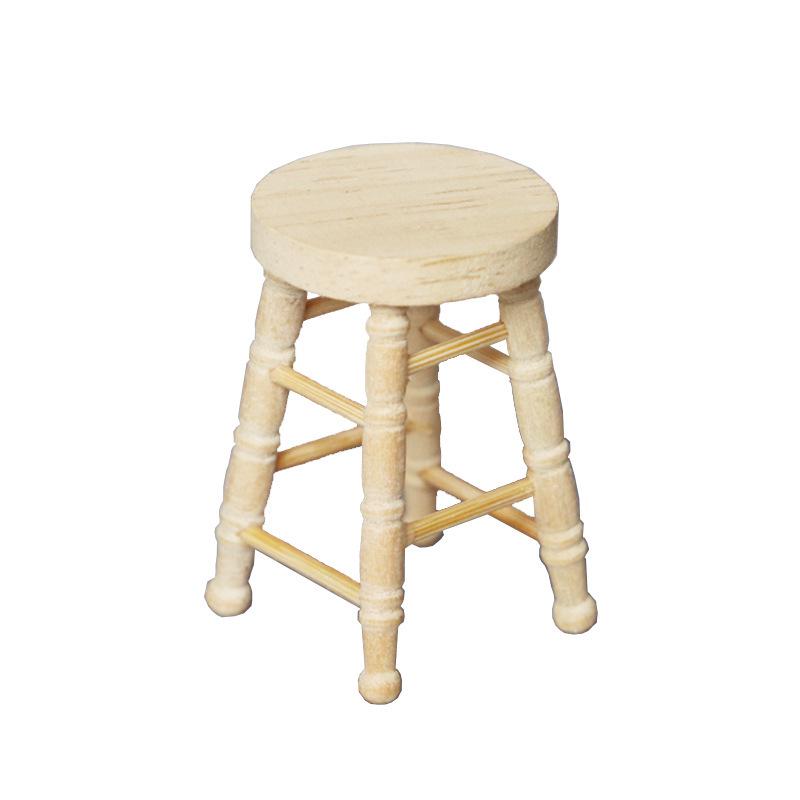 DIY 1:12 Dollhouse Mini Kitchen Furniture Set in Oak Wood