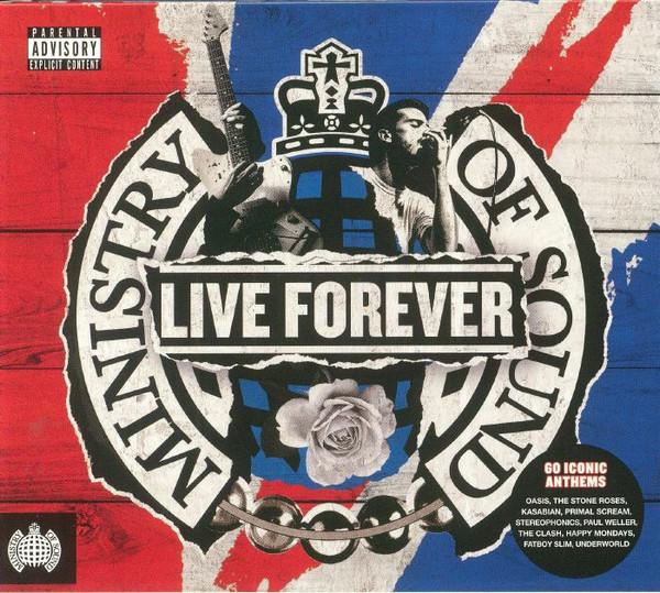 CD VARIOUS  Live Forever MOSCD516 Ministry Of Sou 2018 UK Rock Used