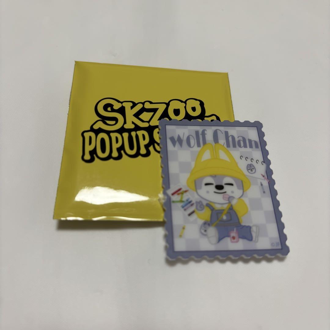 

[Б/У] SKZOO Всплывающая акриловая наклейка Wolfchan