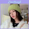 Knitted Hat For Women Winter Warmth Breathable Fiber Fashionable Beanie For Daily Use