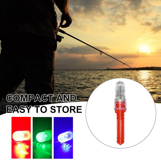Boat Flares Super Bright Compact Design Portable Intelligent Light Control Waterproof Emergency Boat Flares Warning Light