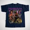 New Shadowheart Black Metallic Retro TShirt Dark Fantasy Game Theme TShirt  Pure Cotton Couple Streetwear for All Seasons