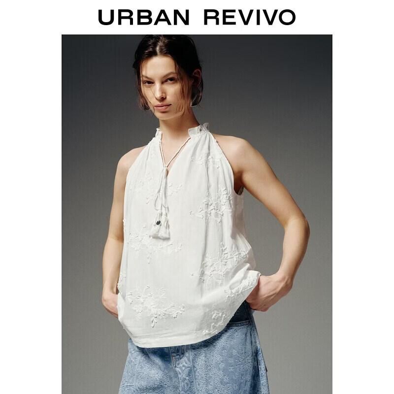 UR2026 Women s Cotton Halter Crop Top XS
