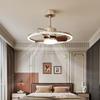Retro Industrial-Style Ceiling Fan Light for Bedroom or Dining Room